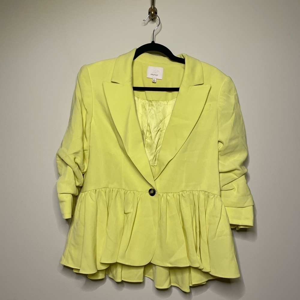 Cinq a Sept Kourtney Blazer in Yuzu - Picture 5 of 10